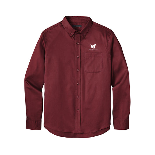 Port Authority Long Sleeve SuperPro React Twill Shirt