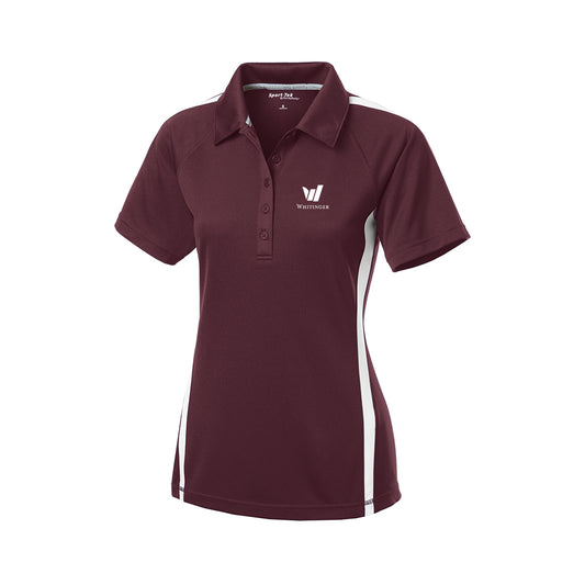 Sport-Tek Ladies PosiCharge Micro-Mesh Colorblock Polo