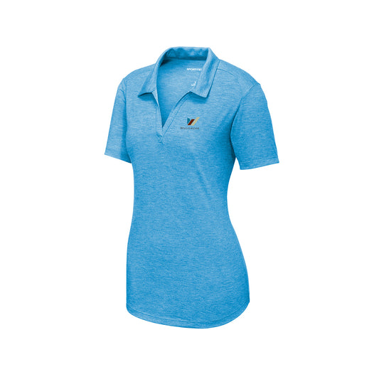 Sport-Tek Ladies PosiCharge Tri-Blend Wicking Polo